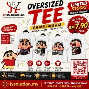 SHIN CHAN "OVERSIZED TEE "