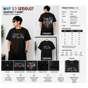 Why So Serious Graphic T-Shirt