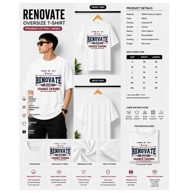 RENOVATE Oversize T-Shirt thumbnail 2