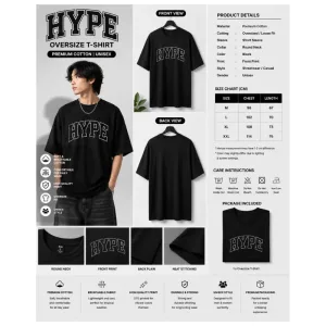 HYPE Oversize T-Shirt