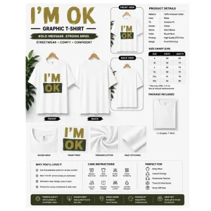 I'M OK Graphic T-Shirt