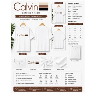 Calvin Minimalist Graphic T-Shirt