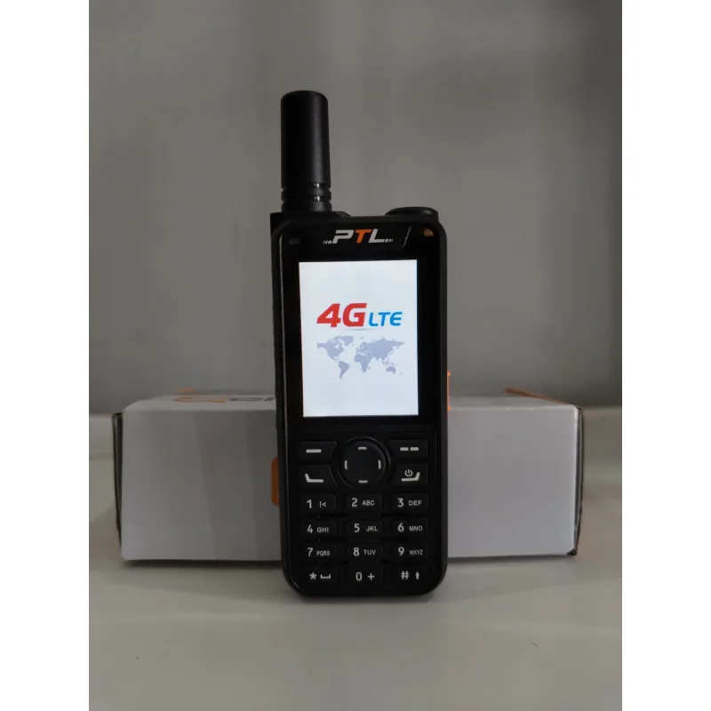 PTL T99+ Android 9 Keypad Zello 4g Lte Jaringan Kad Tunggal Radio Tangan Hitam Talkie Walkie Audio Amplifier Set dengan Bateri 6800mAh & Bluetooth V3.0 Electronic thumbnail 2