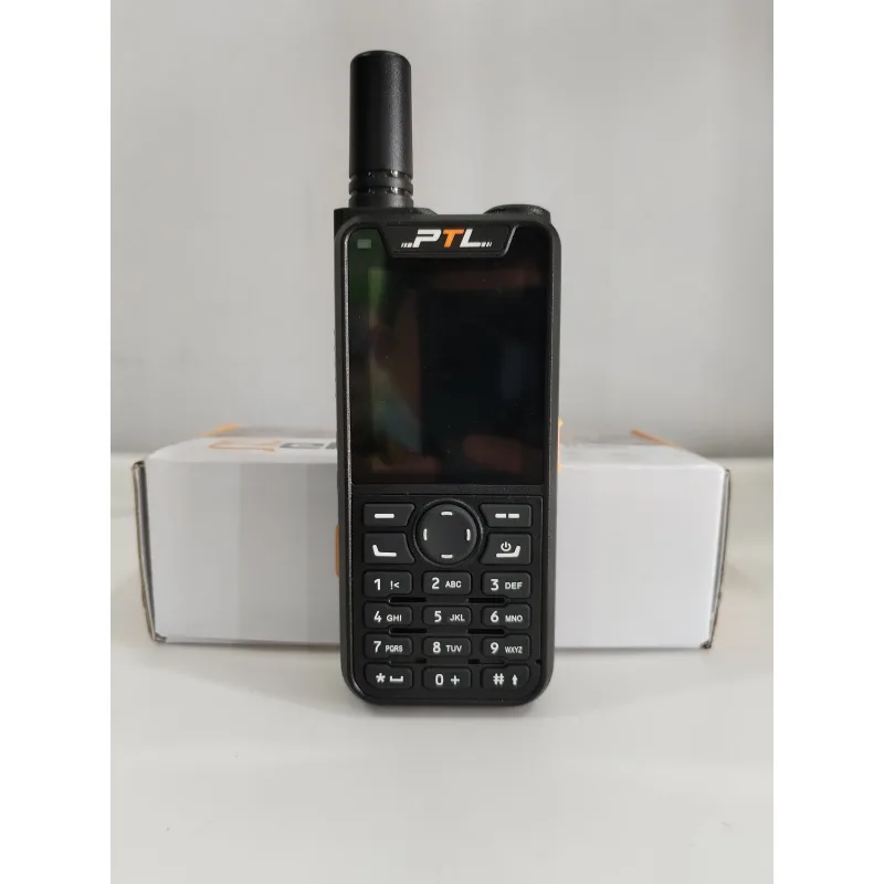 PTL T99+ Android 9 Keypad Zello 4g Lte Jaringan Kad Tunggal Radio Tangan Hitam Talkie Walkie Audio Amplifier Set dengan Bateri 6800mAh & Bluetooth V3.0 Electronic thumbnail 3