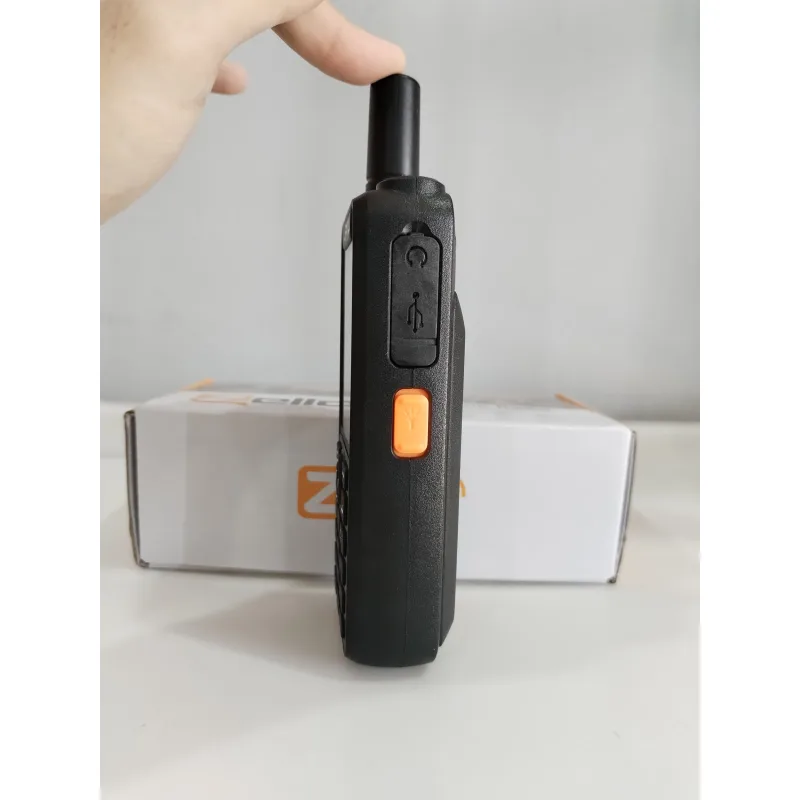 PTL T99+ Android 9 Keypad Zello 4g Lte Jaringan Kad Tunggal Radio Tangan Hitam Talkie Walkie Audio Amplifier Set dengan Bateri 6800mAh & Bluetooth V3.0 Electronic thumbnail 5