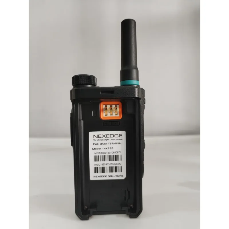 NEXEDGE NX328 Android 8 Keypad Zello 4g Lte Jaringan Kad Tunggal Radio Tangan Hitam Talkie Walkie Audio Amplifier Set dengan Bateri 5200mAh & Bluetooth V3.0 Elektronik thumbnail 5