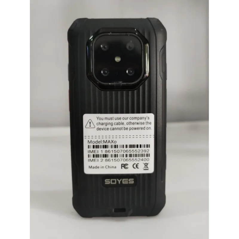 MAXo Mini Size Full Touch Screen Walkie Talkie 6RAM+128ROM EU Versi Wifi Bluetooth Telefon Bimbit Skrin Sentuh 3.88 Inci Android 12 SIM GSM Headset Jaringan Dua Arah Radio Audio Tanpa Way 3000mAh Zello AC to DC Black Button thumbnail 5