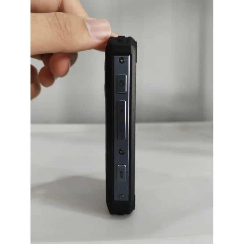 MAXo Mini Size Full Touch Screen Walkie Talkie 6RAM+128ROM EU Versi Wifi Bluetooth Telefon Bimbit Skrin Sentuh 3.88 Inci Android 12 SIM GSM Headset Jaringan Dua Arah Radio Audio Tanpa Way 3000mAh Zello AC to DC Black Button thumbnail 4