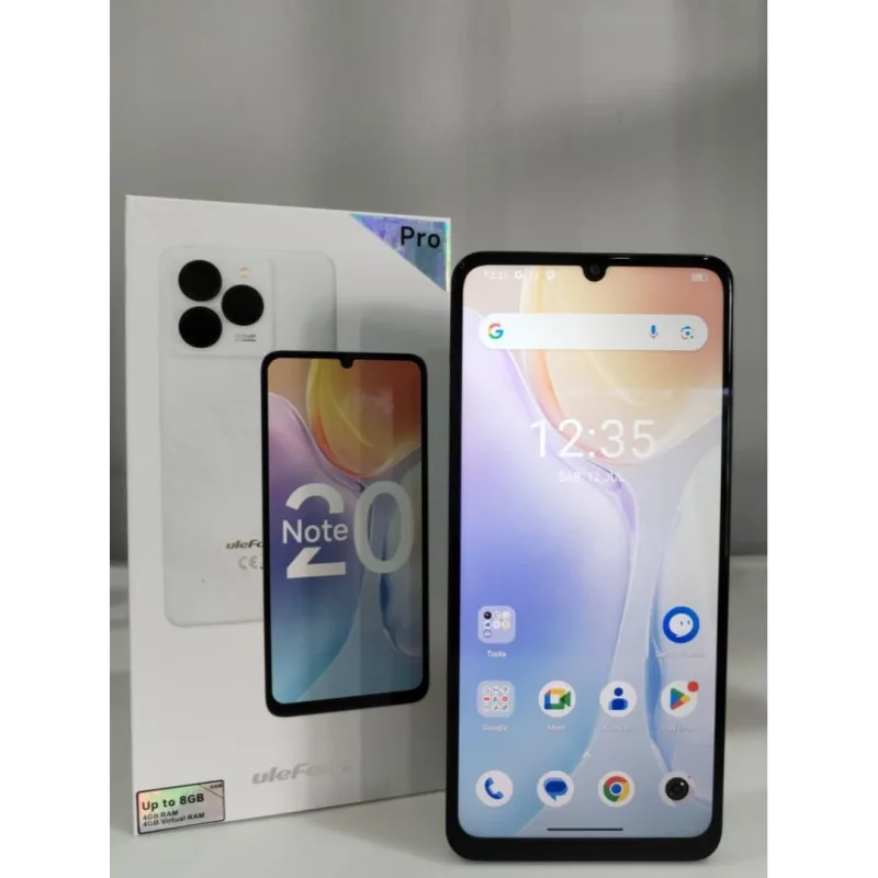 Ulefone Note 20 Pro 4G Android 14 LTE 6.75 inch HD Big Size Screen 8GB RAM +128GB ROM 6000mAH Battery Besar Black free SIMCARD sebulan 400GB Smartphone Speaker Touch Handphone thumbnail 5