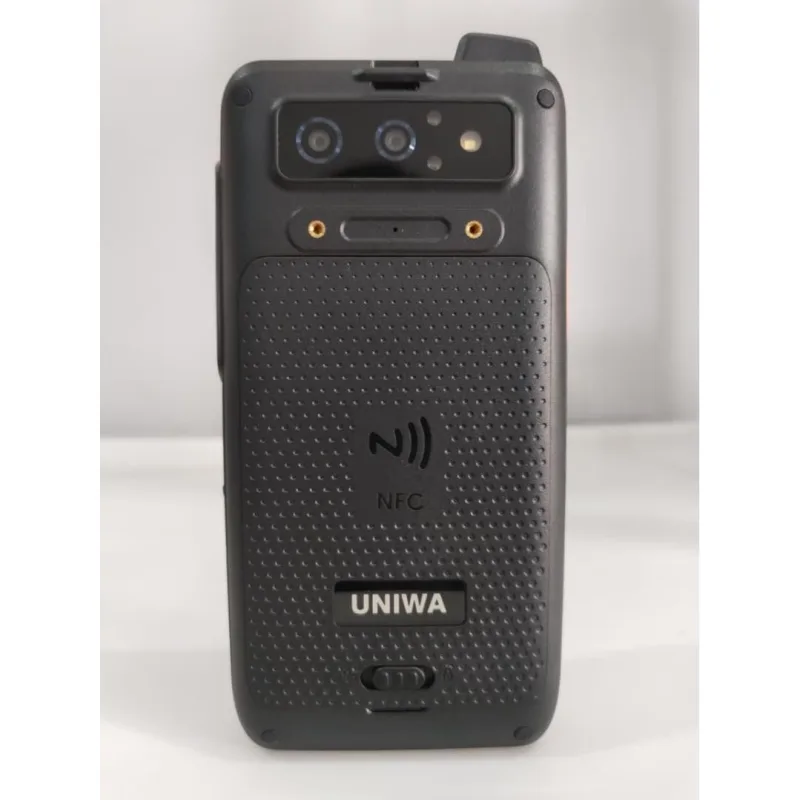 UNIWA F400 IP65 4G LTE POC TALKIE ZELLO Androi 15 4.0 Inch 2.5w speaker Audio 4350mAh Walkie Elektronik Hitam dengan Bluetooth 5.0 & Kamera 13MP Belakang Touch Screen woki toki thumbnail 5