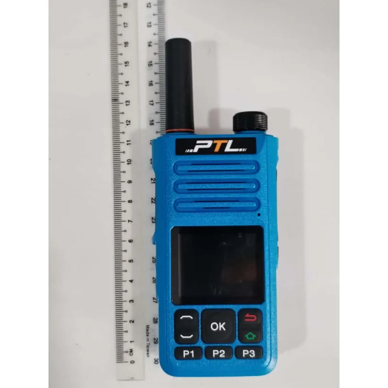 PTL-9 OREN ATAU BIRU Zello 4g Lte Radio Tangan Hitam dengan Bateri 6800mAh Bluetooth V3.0 & Komunikasi Zello Ptt Audio Walkie Talkie thumbnail 2