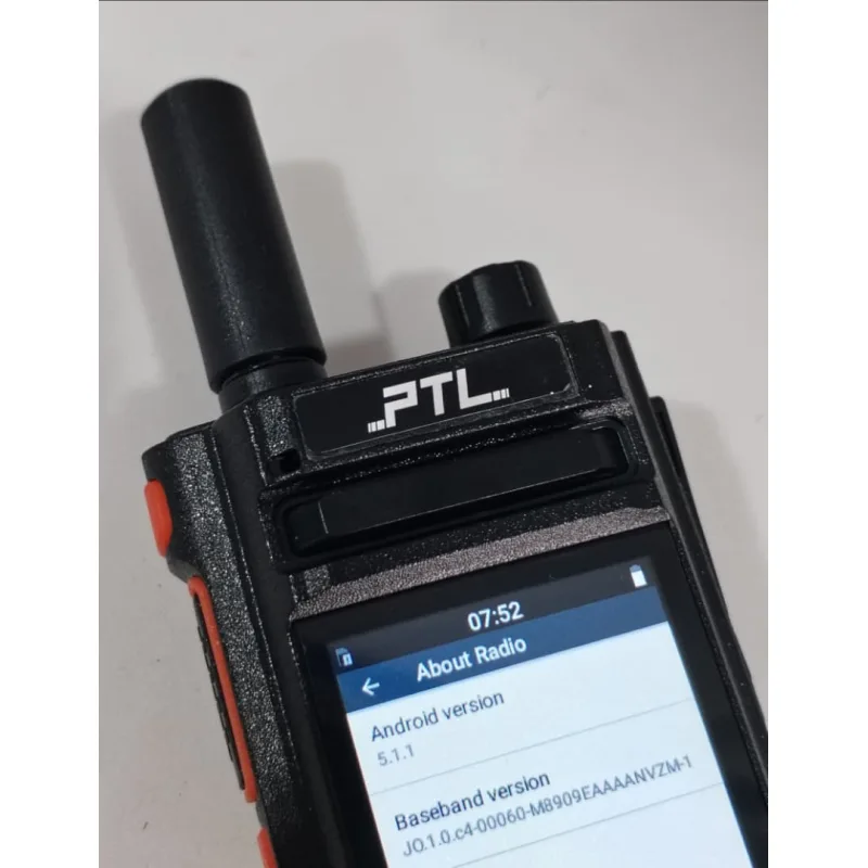PTL K930 Walkie Talkie Audio Elektrik IP-55 4G LTE SIM Radio Set dengan GPS 4200mAh Bateri Tahan Air & Debu Sesuai untuk Petugas Keselamatan 8.1.0 Zello Bluetooth Wifi Touch Screen thumbnail 4