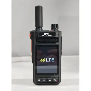 PTL K930 Walkie Talkie Audio Elektrik IP-55 4G LTE SIM Radio Set dengan GPS 4200mAh Bateri Tahan Air & Debu Sesuai untuk Petugas Keselamatan 8.1.0 Zello Bluetooth Wifi Touch Screen
