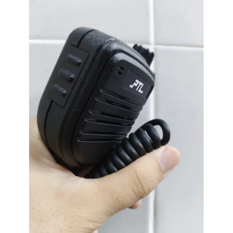 PTL WAYAR MIC 2PIN K TYPE PTL850 Walkie Talkie untuk Komunikasi Jarak Jauh dengan Kabel Spiral Port 2PIN Audio Berkualiti Tinggi thumbnail 5