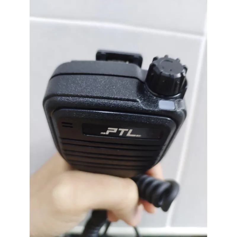 PTL WAYAR MIC 2PIN K TYPE PTL850 Walkie Talkie untuk Komunikasi Jarak Jauh dengan Kabel Spiral Port 2PIN Audio Berkualiti Tinggi thumbnail 4