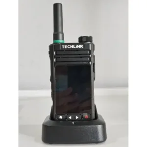 TECHLINK TL880 4G POC Walkie Talkie Zello Sekali Caj Duduk 5200mAH Android 8 Audio Radio Komunikasi Touch Screen