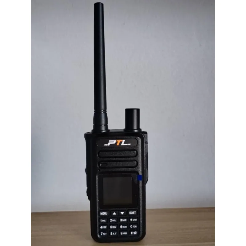 PTL PTL3388 SERVER+UHF 2WATT 4G LTE Talkie FREE SIM 1 TAHUN Jaringan Single Card Handheld Radio Amplifier Audio Wireless Hitam Walkie dengan 4000mAh Bateri dan Bluetooth 5.1.1 thumbnail 5