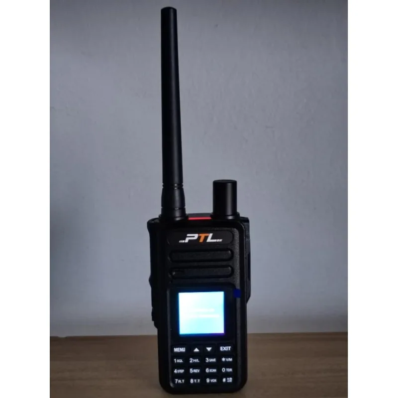 PTL PTL3388 SERVER+UHF 2WATT 4G LTE Talkie FREE SIM 1 TAHUN Jaringan Single Card Handheld Radio Amplifier Audio Wireless Hitam Walkie dengan 4000mAh Bateri dan Bluetooth 5.1.1 thumbnail 3