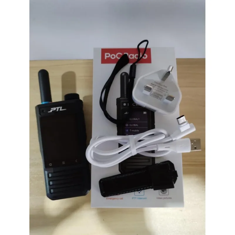 PTL F10 Android 8 Tourch Screen Zello Bluetooth Wifi Walkie Talkie 4G Telefon Bimbit Audio Talk Plastik Berportabel Set Radio Tanpa Wayar dengan Skrin Sentuh thumbnail 4