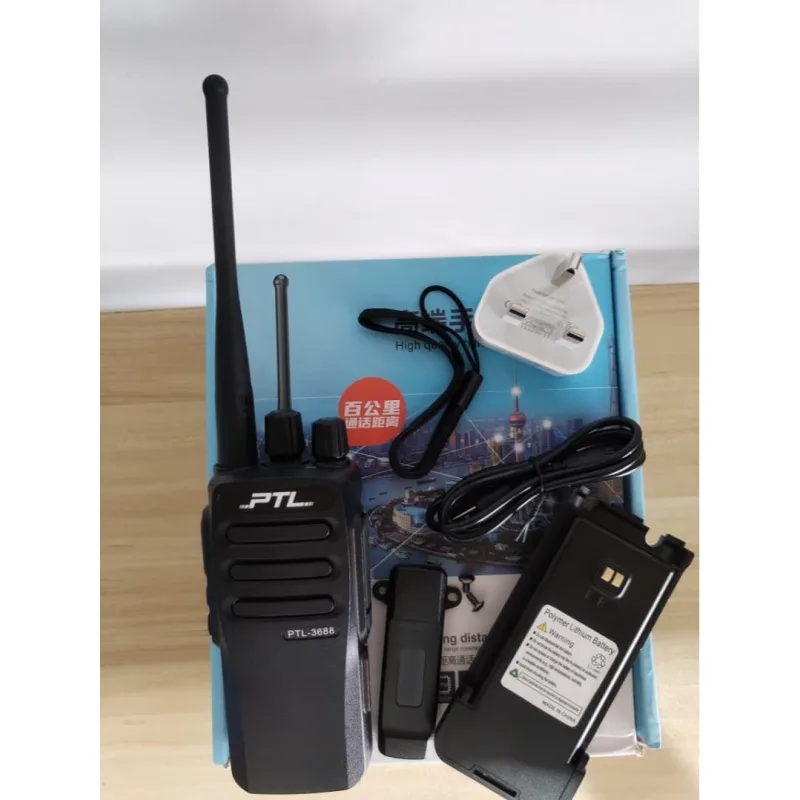 PTL3688 IP54 SIMCARD SERVER 4G 5000mAH LTE NETWORK WALKIE TALKIE FREE SERVER & DATA UNTUK TAHUN PERTAMA Audio Voice radio set thumbnail 3