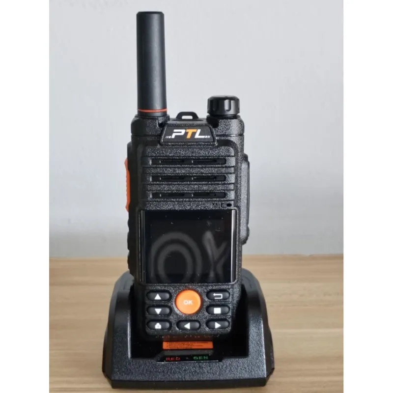 [SEBIJI]PTL3 Zello sekali caj duduk button oren atau biru Bluetooth Wifi Walkie Talkie Audio Plastik Elektronik Bergerak Pemancu SIM Kad Radio Set dengan 6800mAh Bateri dan 5W-10W Kuasa Keluaran thumbnail 2