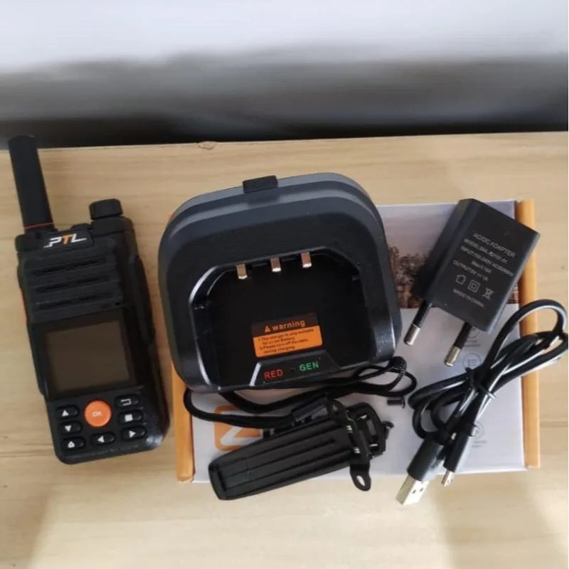 [SEBIJI]PTL3 Zello sekali caj duduk button oren atau biru Bluetooth Wifi Walkie Talkie Audio Plastik Elektronik Bergerak Pemancu SIM Kad Radio Set dengan 6800mAh Bateri dan 5W-10W Kuasa Keluaran thumbnail 4