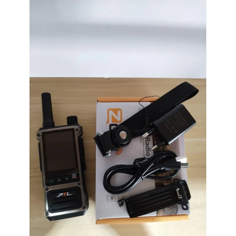PTL T85 4G SIM Card Zello Walkie Talkie Touch Screen Unlimited Distance For Logistic Security Warehouse Audio thumbnail 2