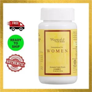 Tropical Herbs Formulation for Women - 60 cap