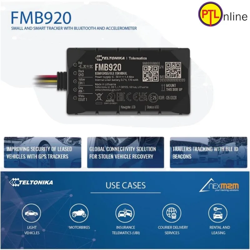 [READY STOCK] Teltonika FMB920 thumbnail 4