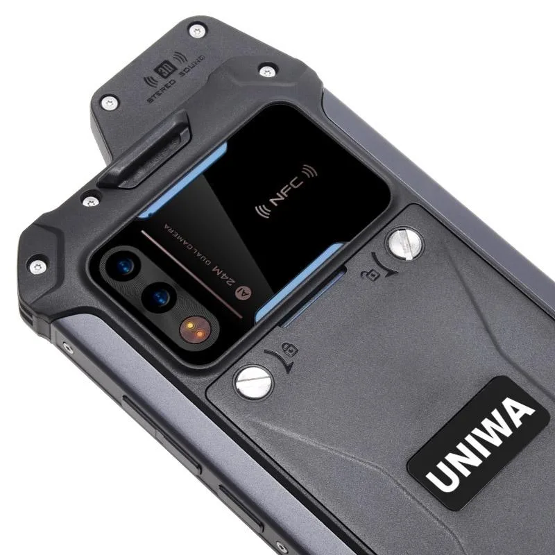 UNIWA W888 IP68Waterproof 4G LTE POC WALKIE TALKIE ZELLO (Android 11 Smartphone )MT6765-4+64 2WSpeaker NFC FREE SHIPPING Audio Wireless thumbnail 5