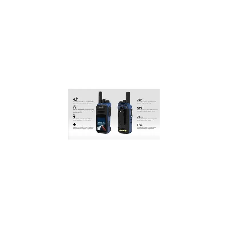 Talkpod N59 4G LTE Zello Wifi PTT Network Touch Screen Walkie Talkie WITH CAMERA Audio Wireless thumbnail 2