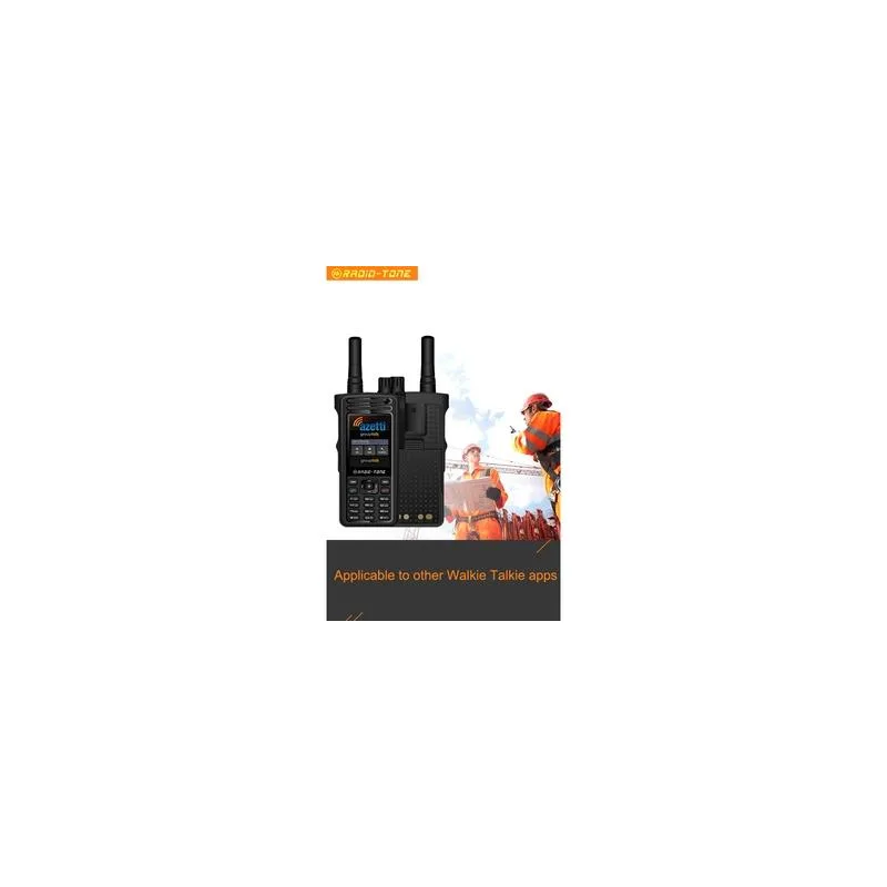 Radio-Tone-RT4 4G LTE Zello Wifi Walkie Talkie Android NEW Modal