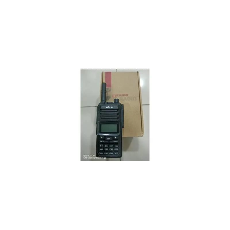 Micall RG-4 SCREEN 4G Sim Card IP -Radio Walkie Callman Towing-Talkie WHOLE WORLD FREE XOX SIMCARD Talkie Audio Black Button Mobile Voice Walkie Talkie thumbnail 2