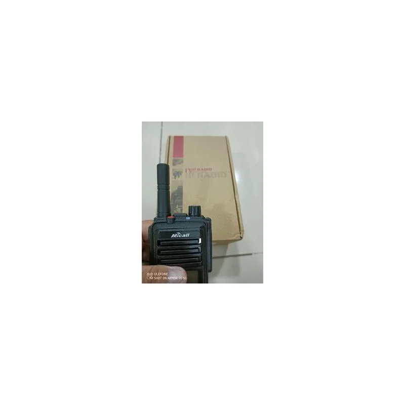Micall RG-4 SCREEN 4G Sim Card IP -Radio Walkie Callman Towing-Talkie WHOLE WORLD FREE XOX SIMCARD Talkie Audio Black Button Mobile Voice Walkie Talkie thumbnail 3