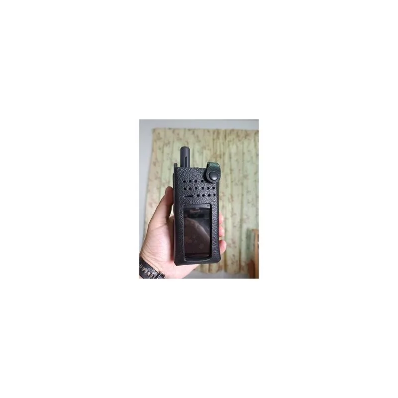 Walkie talkie pouch HIGH QUALITY Pack Storage Accessories Set Bag Case Holder Leather Gear Two way radio TALKPOD thumbnail 5