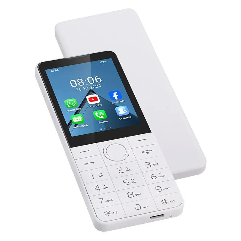 Telefon DOOV F22 Keypad Android 13 Playstore Slim Big Function NO Camera Ringgan/Light - Hitam - Speaker, Mic Mobile Phones Touch White Smartphone thumbnail 5