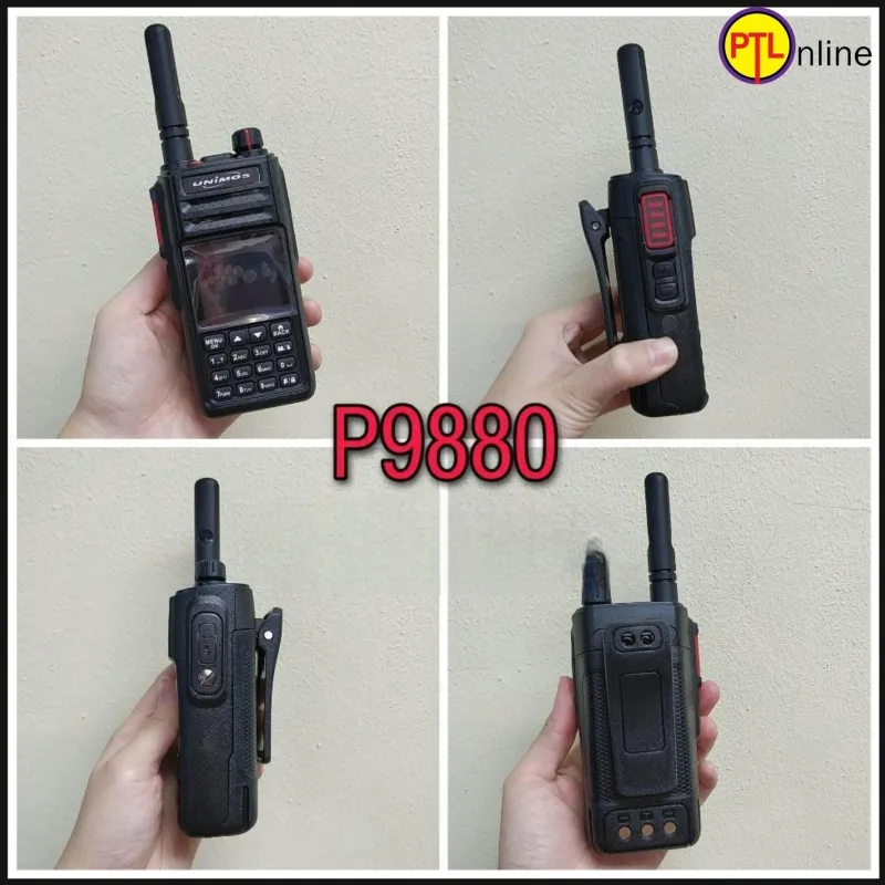 UNIMOS Walkie Talkie Baru Set Hijau Merah Kuning Putih Kualiti Tinggi untuk Aktiviti Outdoor thumbnail 5