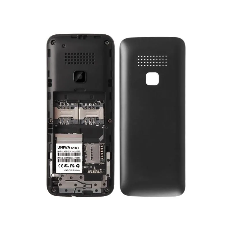 UNIWA E1801 1.77in 2G GSM Mini Phone Dual card Keypad 800mAh Phone for Elder FREE 333minute voice cal use within 28 months Call Mobile Mobile Phone Mobile Phones thumbnail 5