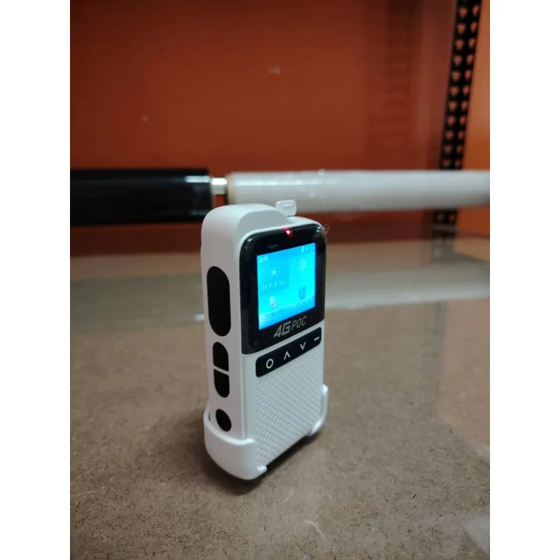 REDELL POC100 WHITE Zello Bluetooth Wifi Walkie Talkie 4G Mobile Phone Audio Talk Plastic Portable Wireless Device thumbnail 4