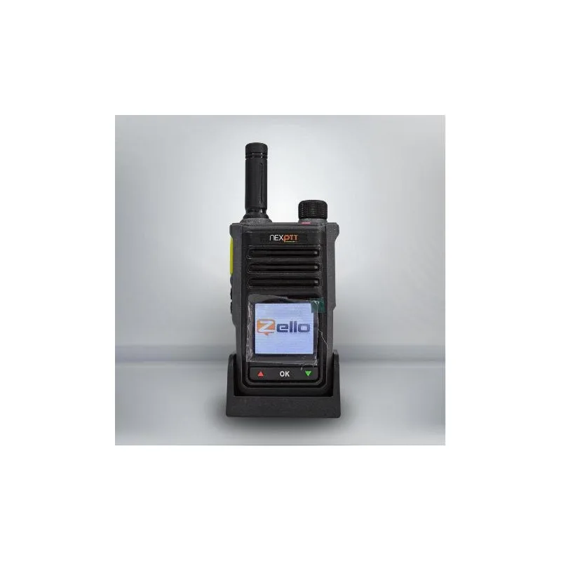 Nexptt T38 Walkie Talkie Tahan Air IP57 Dengan Android 5.1 Zello Bluetooth WiFi Audio Plastik Mudah Dibawa Set Radio Portabel thumbnail 2