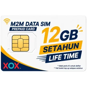 DATA 12GB atau 6GB terus pakai 1 tahun ONEXOX celcomdigi SIMKAD SETAHUN Prepaid Simcard Zello Walkie Talkie Tahan Lama Data Banyak Besar Mobile Phone Accessories Internet