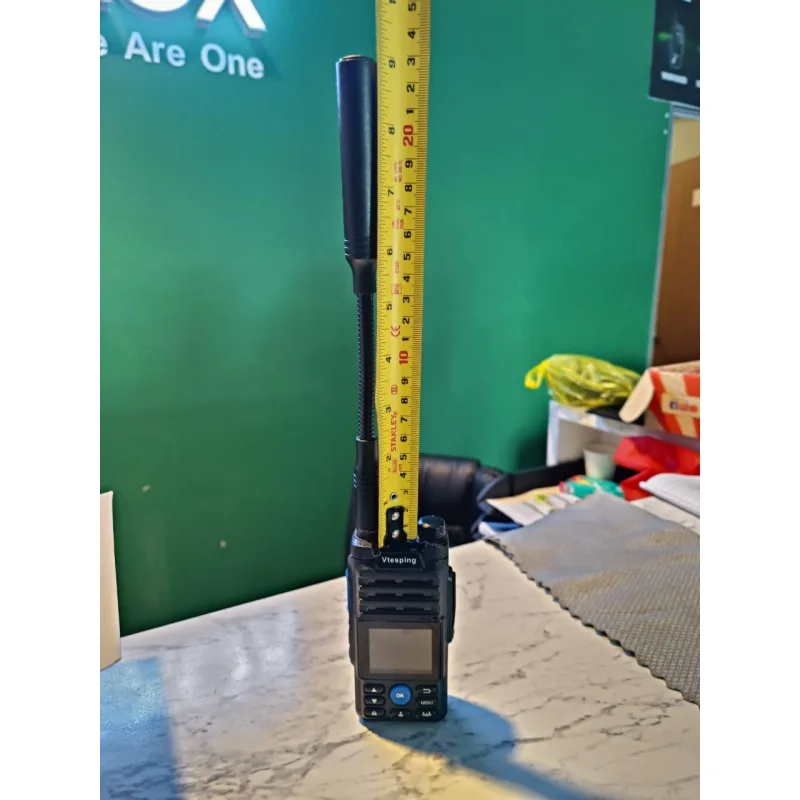9 inci Antena Area Panjang Walkie Talkie 4G boleh bengkok Audio