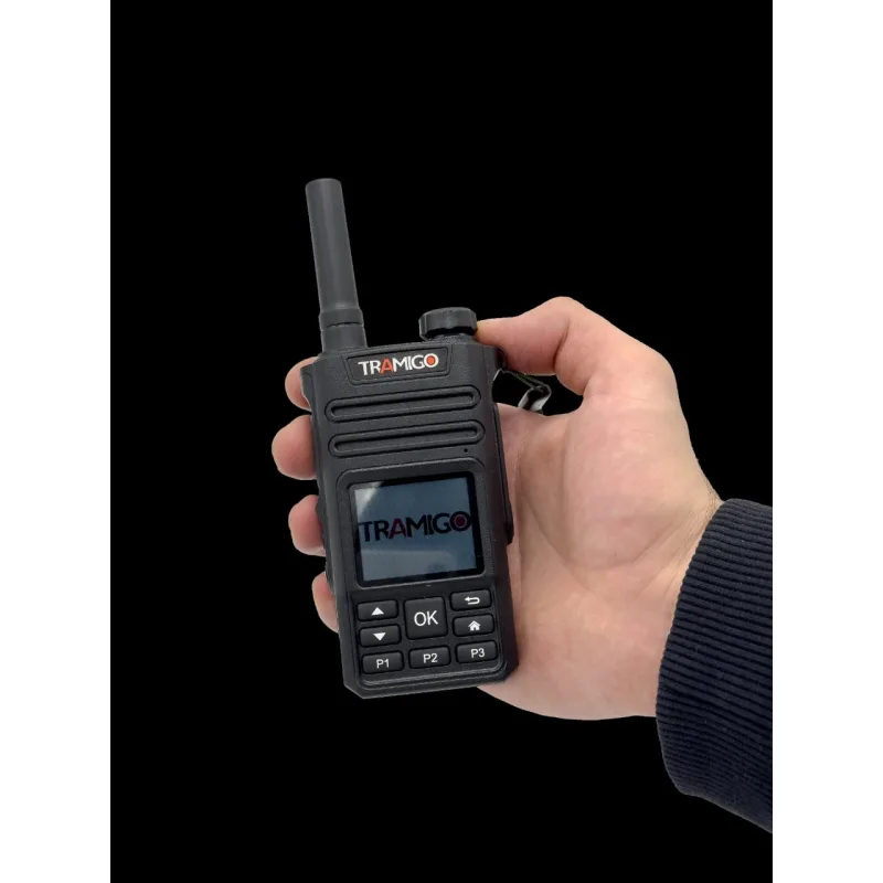 TRAMIGO MCPTT-1 ESIM ROAMING MULTI NETWORK TALKIE WITH SIRIM MCMC TYPE APPROVAL FREE DATA AND SERVER ONE YEAR Walkie Audio