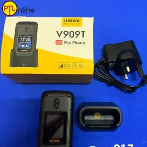 UNIWA V909T 2.8 Inches Double Screen VoLTE Flip 4G Feature Phone