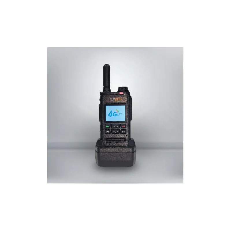 NEXPTT N268 Charge Duduk Zello 4g Lte Network Single Card Handheld Radio Hitam Dengan Bateri 5000mAh & Bluetooth V3.0 thumbnail 2