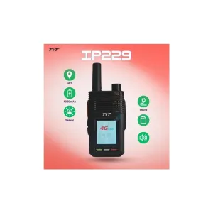 TYT IP-229 4G LTE Network Walkie Talkie Dengan GPS & Data Percuma Setahun 4000mAh Bateri 1.77 Inch Skrin Warna Radio 110*56*34mm