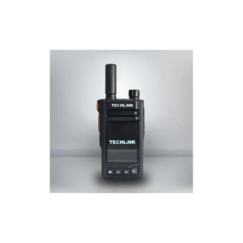 TECHLINK TL370 Walkie Talkie Audio Elektrik IP-55 4G LTE SIM Radio Set dengan GPS 4200mAh Bateri Tahan Air & Debu Sesuai untuk Petugas Keselamatan 8.1.0 Zello Bluetooth Wifi thumbnail 2