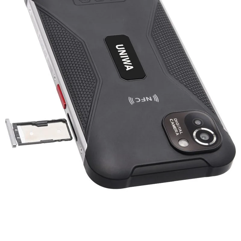 UNIWA W555 PTT Talkie Android 12 3+32 MT6761 Cortex-A53 quad core, up to 2.0GHz; GPU: PowerVR Rogue GE8300 Audio Walkie Black Electronic thumbnail 5