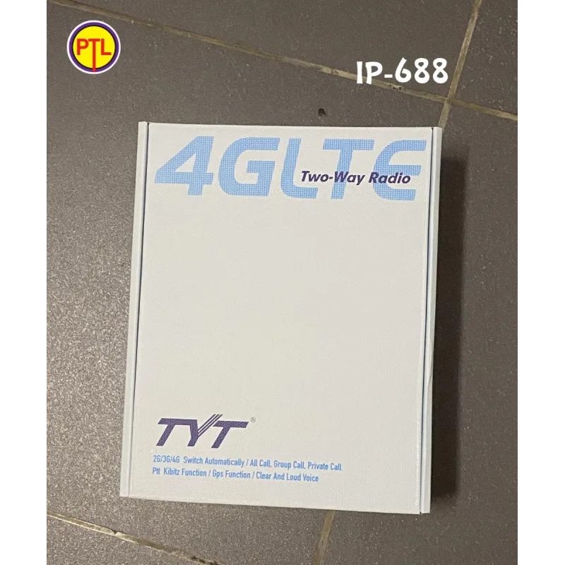TYT IP-688 4G LTE NETWORK WALKIE TALKIE FREE SERVER & DATA UNTUK TAHUN PERTAMA Audio Voice radio set thumbnail 5
