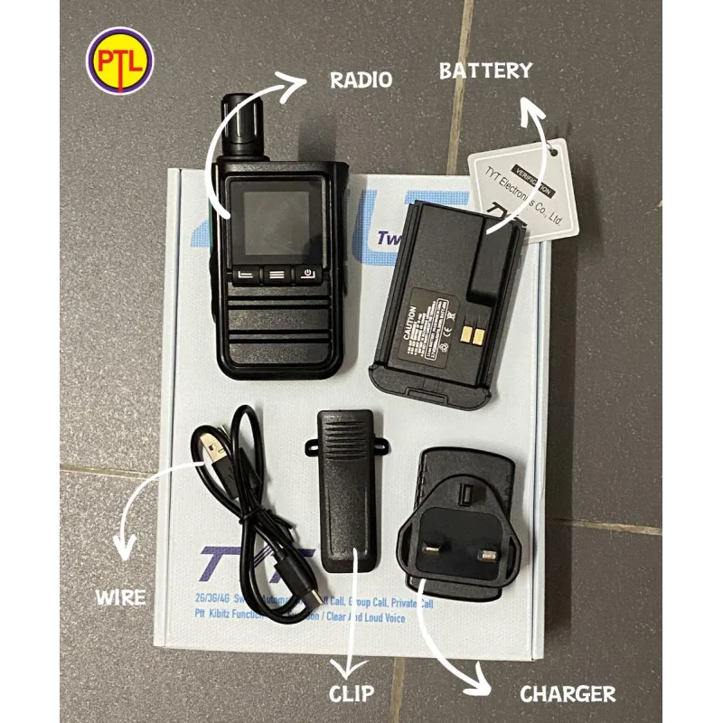 TYT IP-688 4G LTE NETWORK WALKIE TALKIE FREE SERVER & DATA UNTUK TAHUN PERTAMA Audio Voice radio set thumbnail 3